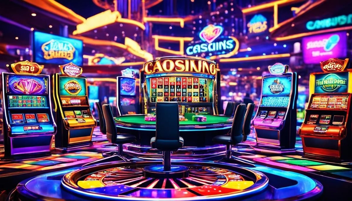 Màn hình game nổ hũ jackpot tại Rainbet với đồ họa rực rỡ